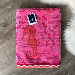 🩷Roller Rabbit x Target Seahorse Beach Towel Pink
